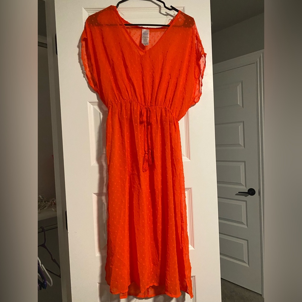 swim suit cover up. small